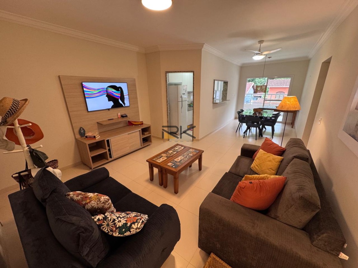 Apartamento Nas Toninhas com 2 Dormitórios Sendo 1 Suíte,sala 2 Ambientes,varanda Gourmet com Churrasqueira