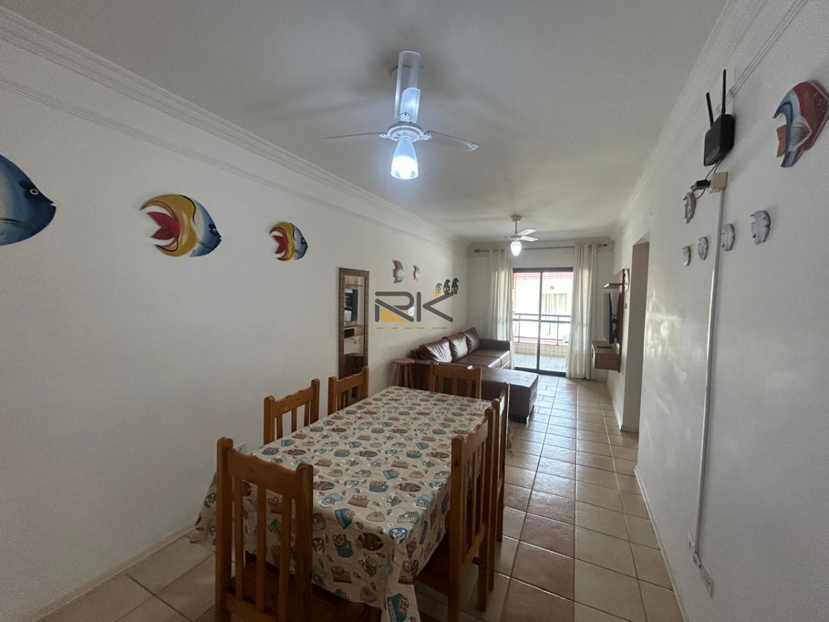 Apartamento Praia Grande com 2 Dormitórios Sendo 1 Suíte,1 Vaga de Garagem,varanda Gourmet com Churrasqueira