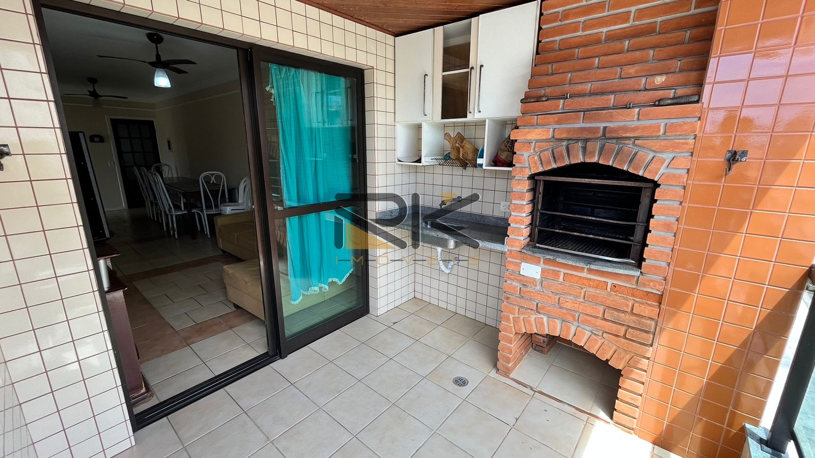 Apartamento Praia Grande com 2 Dormitórios Sendo 1 Suíte,2 Vagas de Garagem,varanda Gourmet com Churrasqueira