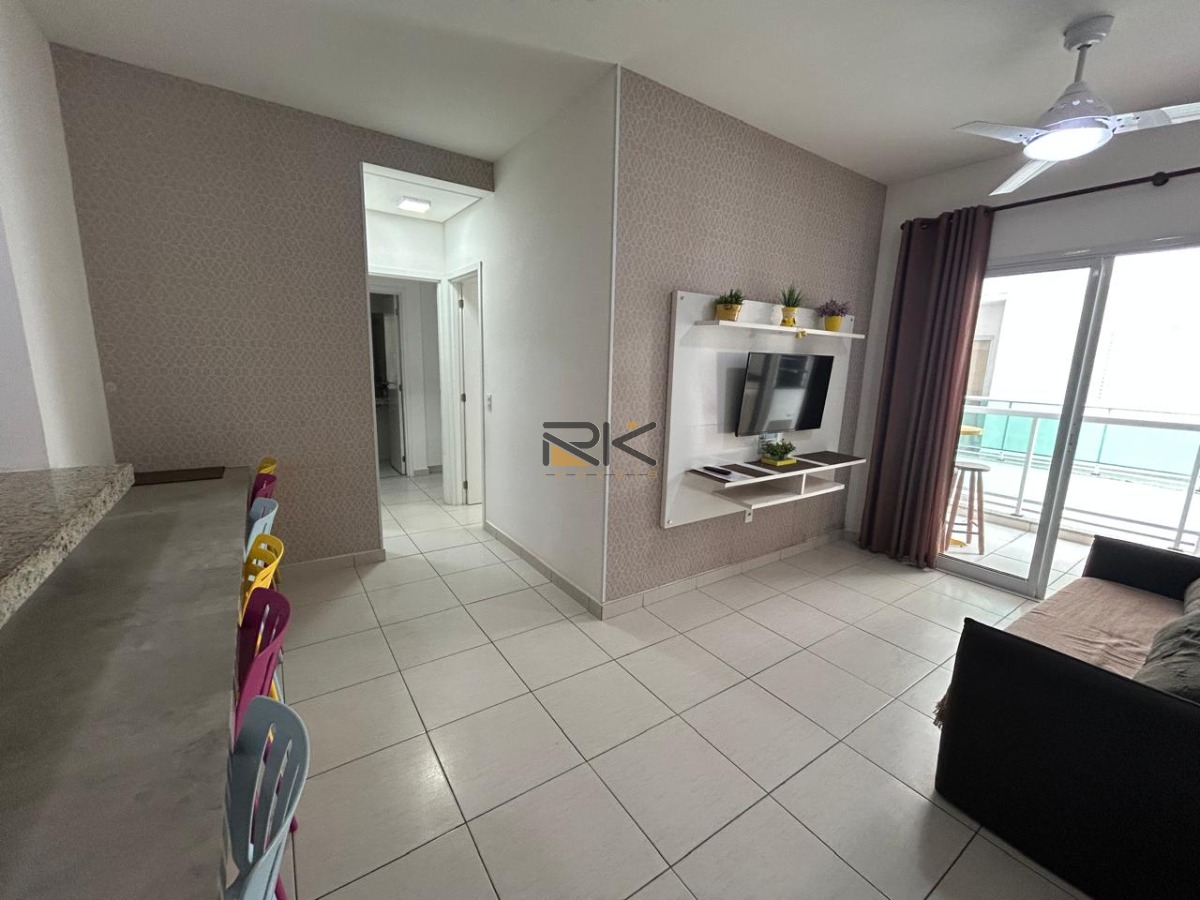 Apartamento Praia Grande com 2 Dormitórios Sendo 1 Suíte,1 Vaga de Garagem,varanda Gourmet com Churrasqueira,sala 2 Ambientes