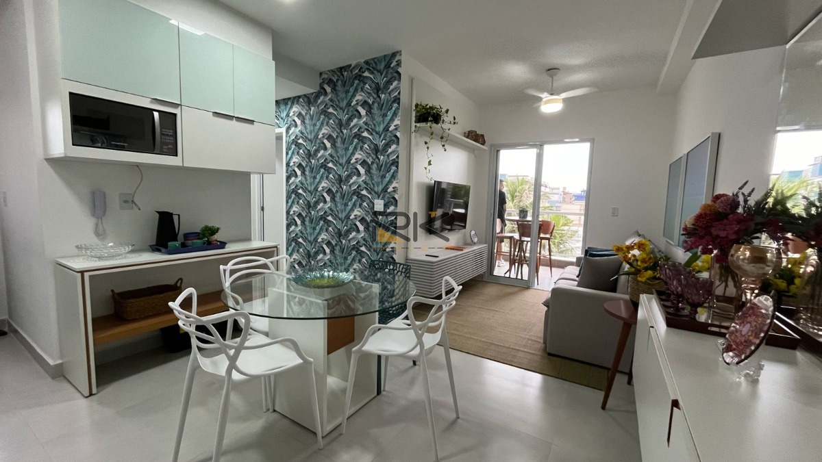 Apartamento Praia Grande com 2 Dormitórios Sendo 1 Suíte,1 Vaga de Garagem,sala 2 Ambientes,varanda Gourmet com Churrasqueira